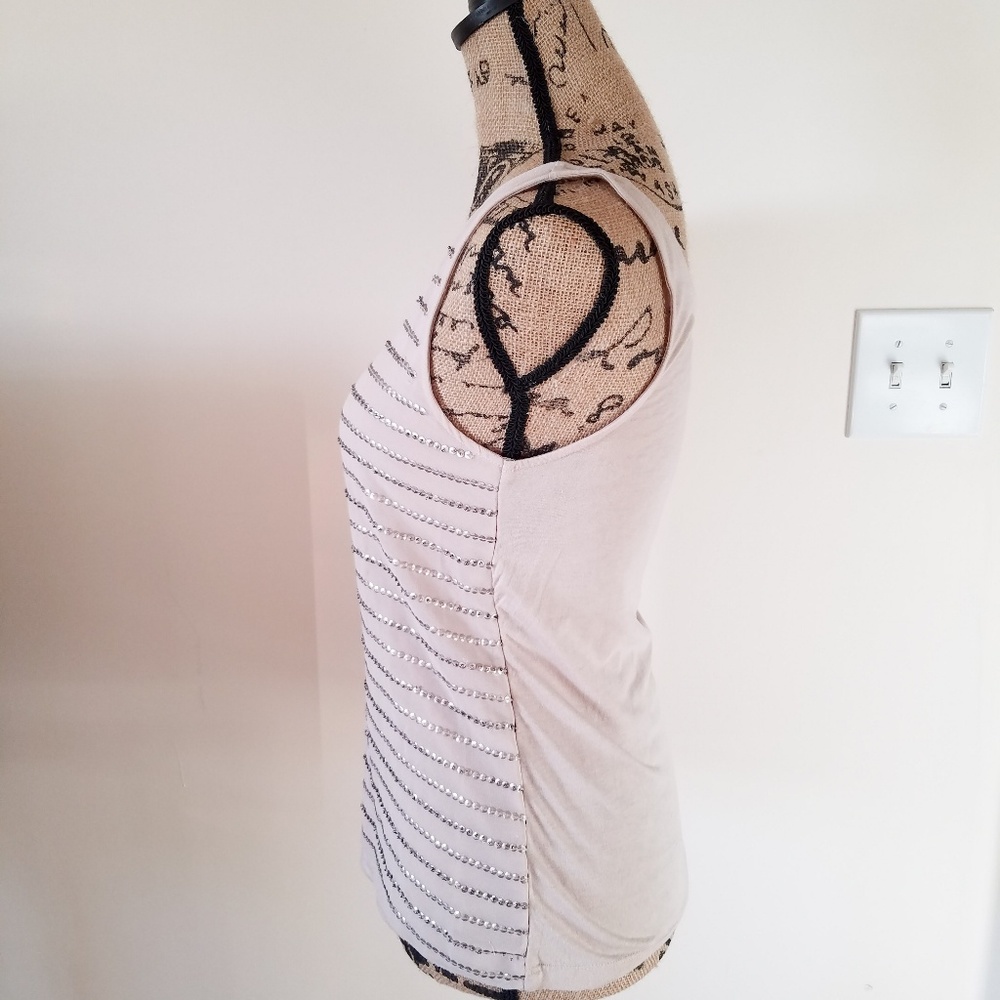 Loft Basic Sequin Tank - image 2